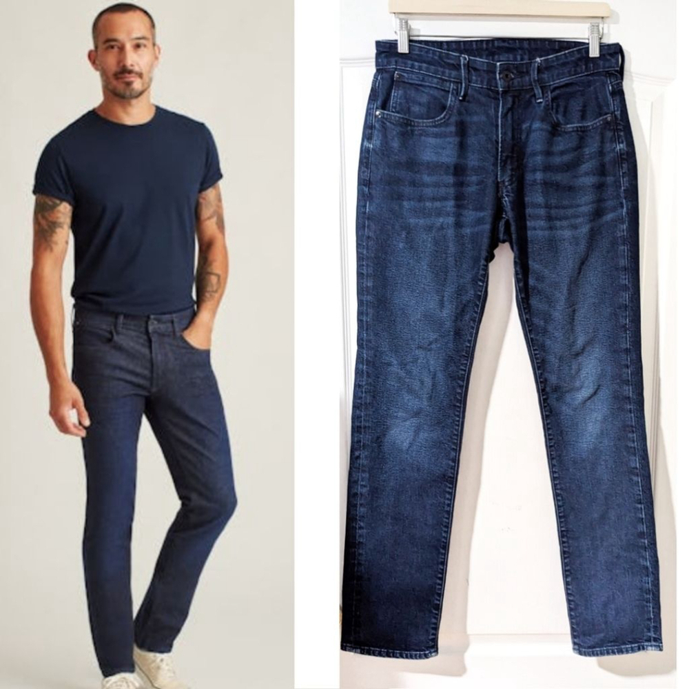 Bonobos Slim Jeans in Dark Blue Wash